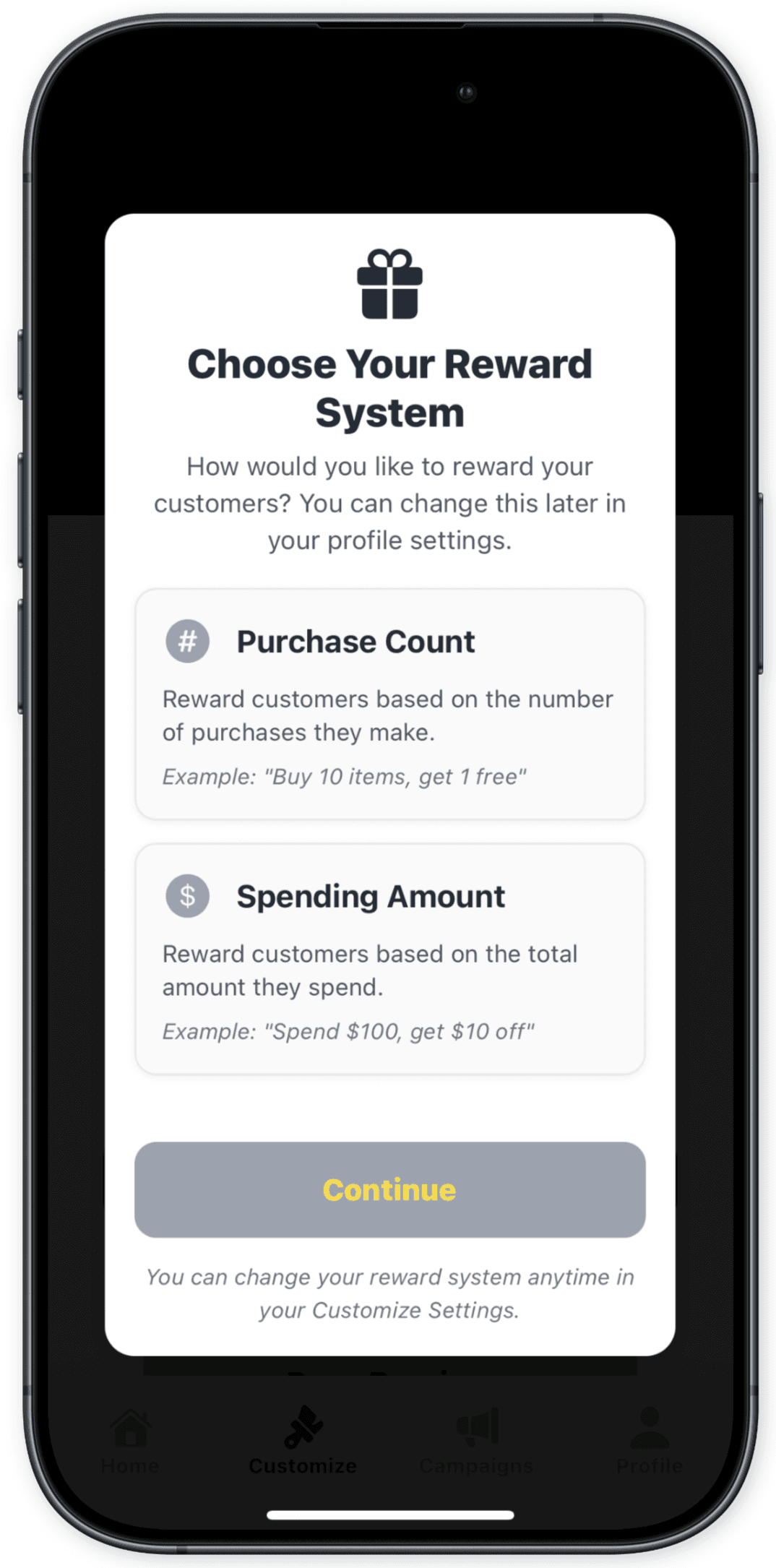 Flexible Reward Programs